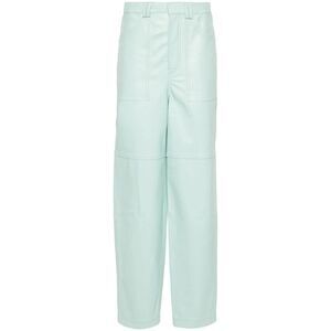 Rev Blue Trousers - Straight Trousers Women